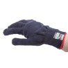 Polyco Healthline Thermit Black Yarn Work Gloves Size 9 Uncoated Coating 7802