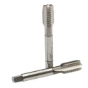 Dormer Hand Tap Set, M10 Thread, Metric Fine Standard, Straight Flute, High-Speed Steel, 63mm Overall Length E105M10X1.0NO9