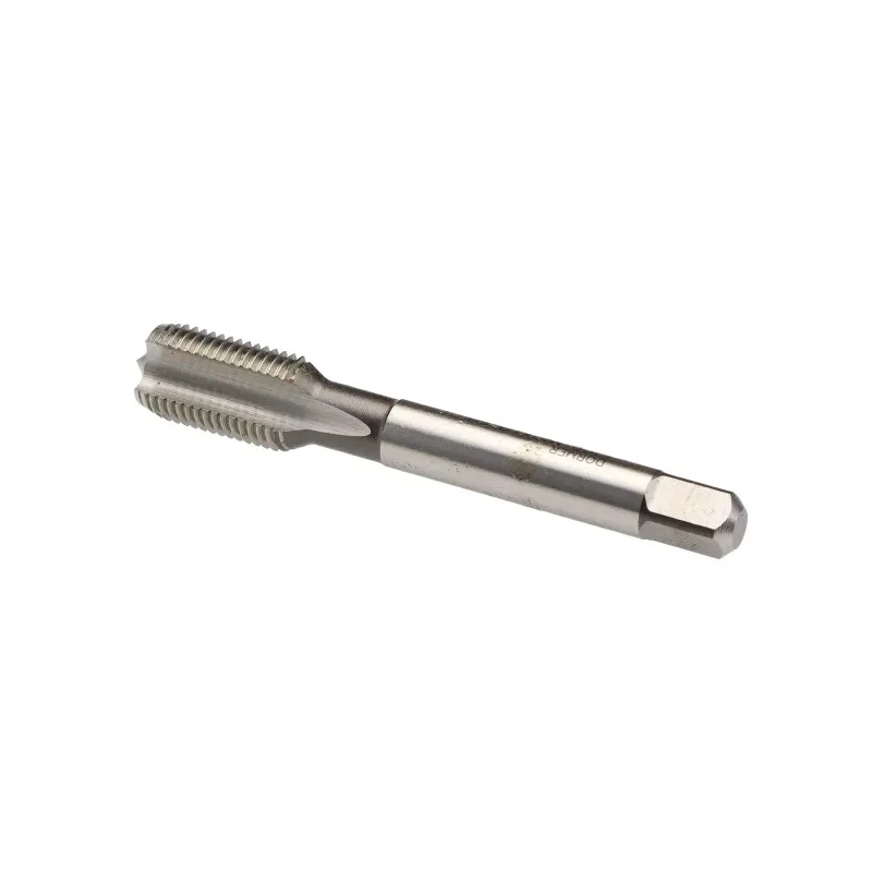 Dormer Hand Tap Set, M10 Thread, Metric Fine Standard, Straight Flute, High-Speed Steel, 63mm Overall Length E105M10X1.0NO9