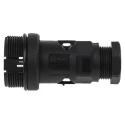 Bulgin Straight Circular Connector Backshell Polyamide Housing Black 61.5mm Length PX0801