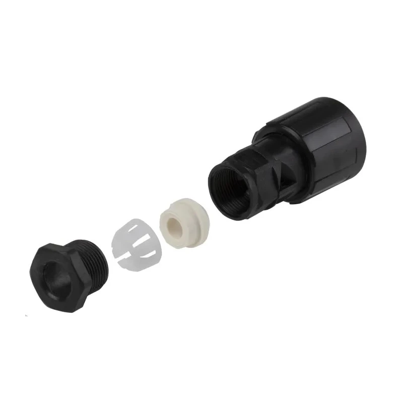 Bulgin Mini Buccaneer Series Circular Connector, 3 Contacts, Male Socket, Cable Mount, Polymer Housing, IP68, 380V PX0800