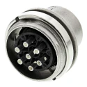 Amphenol Industrial signalmate C091 7 Pole Straight M16 DIN Plug, 5A, 300V, IP40, Screw-On Panel Mount T3477 000 RS