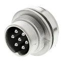Amphenol Industrial signalmate C091 7 Pole Straight M16 DIN Plug, 5A, 300V, IP40, Screw-On Panel Mount T3477 000 RS