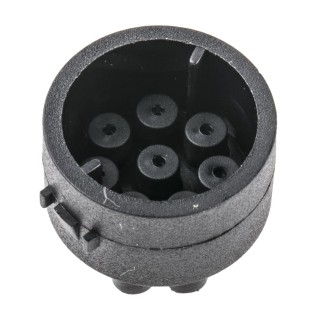 Bulgin Male Connector Insert for use with Mini Buccaneer Connector Series IP68 Rated, UL Approved 12734/1