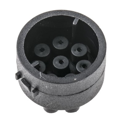 Bulgin Male Connector Insert for use with Mini Buccaneer Connector Series IP68 Rated, UL Approved 12734/1