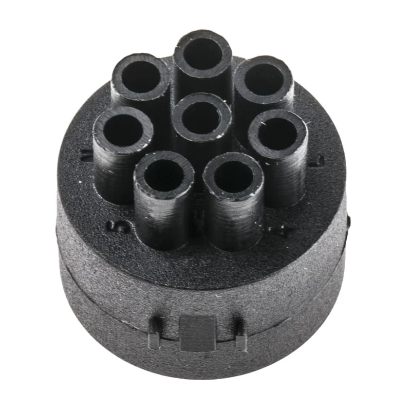 Bulgin Male Connector Insert for use with Mini Buccaneer Connector Series IP68 Rated, UL Approved 12734/1
