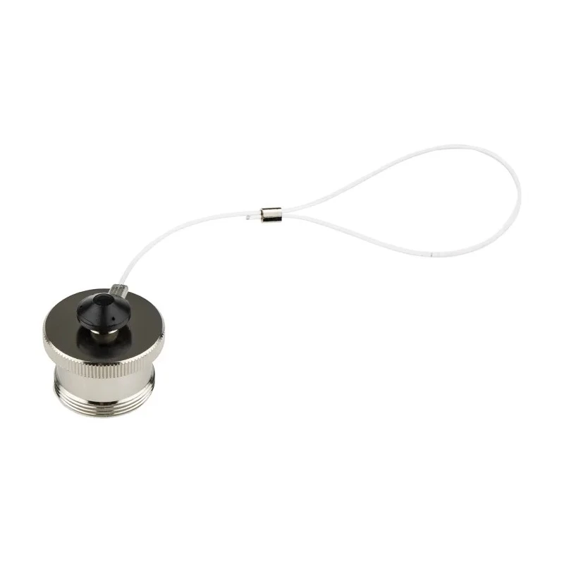 Lapp SIGNAL M23 Dust Cap Metal with Nickel Finish, Panel Mount with Cord 75018410