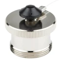 Lapp SIGNAL M23 Dust Cap Metal with Nickel Finish, Panel Mount with Cord 75018410