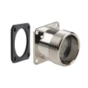 Lapp Circular Connector, 16 Contacts, Panel Mount Socket, Female, 19.5 mm, IP65, Screw Lock, Copper 50101200+00008707