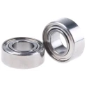 NMB 1 Row Double Row Deep Groove Ball Bearing 4 mm Inside Diameter, 8 mm Outside Diameter, Shielded DDL-840ZZHA1P25LY121