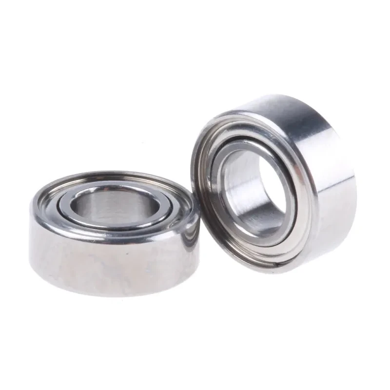 NMB 1 Row Double Row Deep Groove Ball Bearing 4 mm Inside Diameter, 8 mm Outside Diameter, Shielded DDL-840ZZHA1P25LY121