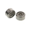 NMB Double Row Deep Groove Ball Bearing 1.5 mm ID, 5 mm OD, Shielded, Martensitic Stainless Steel DDR-515ZZHA3P25LY121