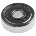 NMB 1 Row Double Row Deep Groove Ball Bearing , 6 mm ID, 19 mm OD, 6 mm Race Width, Martensitic DDR-1960ZZRA5P25LY121