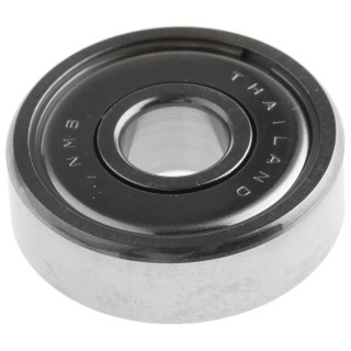 NMB 1 Row Double Row Deep Groove Ball Bearing , 6 mm ID, 19 mm OD, 6 mm Race Width, Martensitic DDR-1960ZZRA5P25LY121