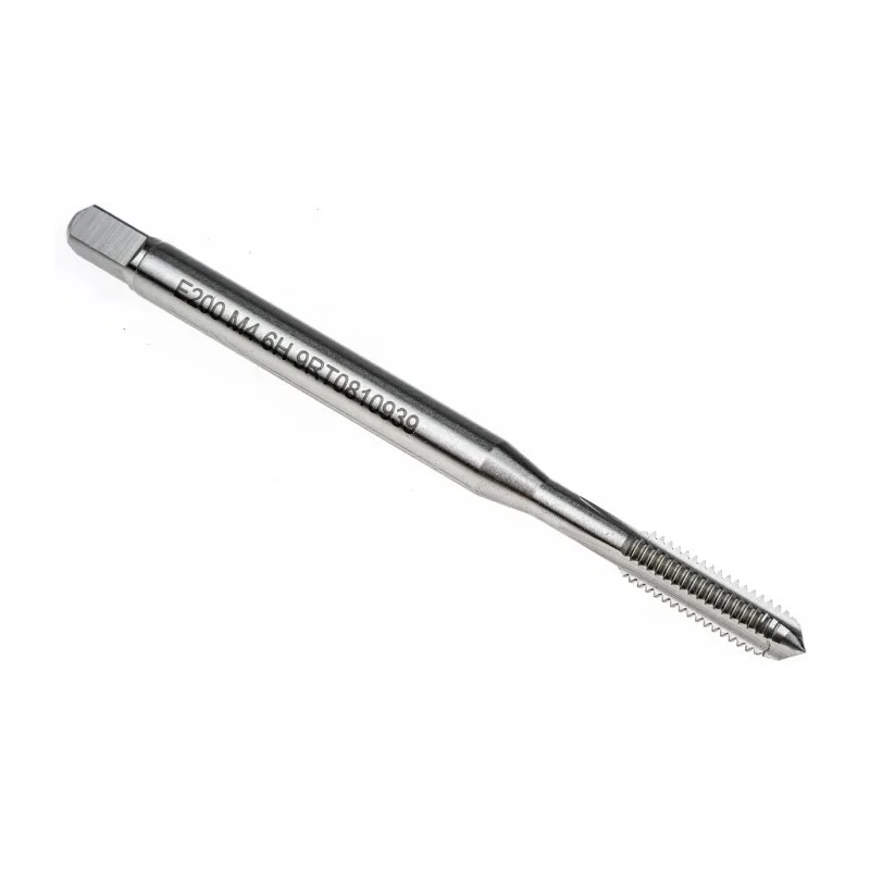 Dormer High Speed Steel-E Threading Tap Machine Tap M4 Thread 63mm Overall Length ISO 529 E200M4