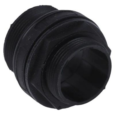Bulgin Circular Connector, Miniature Panel Mount Socket, 3 Contacts, Female, IP68, Threaded Mating, 380V, 5A, Mini PX0805