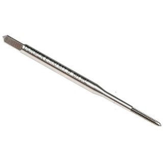 Dormer Metric Standard Machine Threading Tap M1.6 Thread, Straight Flute, Right Hand, HSS, ISO 529 E500M1.6NO3