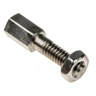 Glenair Stainless Steel Jackscrew for Use with Mini D Ribbon Connector MRM5254