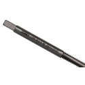 Dormer Metric Standard Straight Flute Machine Threading Tap M3 Thread Size 48mm Overall Length HSS Material ISO E500M3X.6NO3
