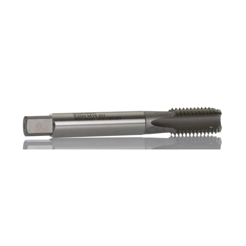Dormer Threading Tap Machine Tap M16 Thread Size, Metric Standard, Right Hand Thread, 102mm Overall Length E500M16NO3