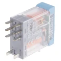 Releco PCB Power Relay 24V ac Coil 5A Switching Current DPDT C12A21X24A