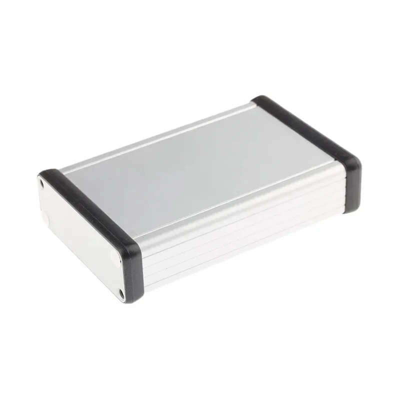Hammond 1455 Series Silver Aluminium Handheld Enclosure IP54 120 mm x 78 mm x 27 mm 