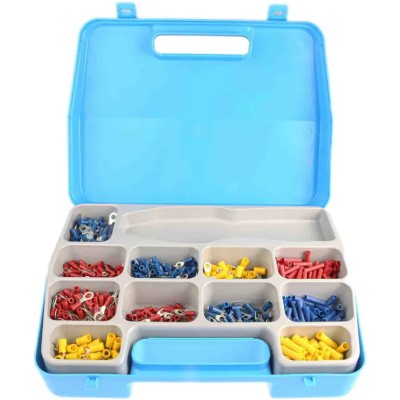 RS PRO Insulated Terminal Crimp Terminal Kit with 750 Pieces including Ring Spade and Butt Splice Terminals 0.5mm² 613-9974