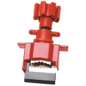 Brady Red 2-Lock Lockout Universal Valve Lockout System Fibreglass Reinforced Nylon SMALL UNIV VALVE LOCKOUT (BASE ONLY)