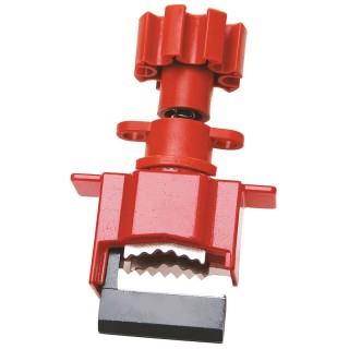 Brady Red 2-Lock Lockout Universal Valve Lockout System Fibreglass Reinforced Nylon SMALL UNIV VALVE LOCKOUT (BASE ONLY)