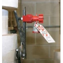Brady Red 2-Lock Lockout Universal Valve Lockout System Fibreglass Reinforced Nylon SMALL UNIV VALVE LOCKOUT (BASE ONLY)