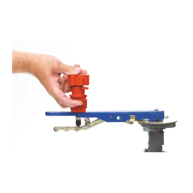 Brady Red 2-Lock Lockout Universal Valve Lockout System Fibreglass Reinforced Nylon SMALL UNIV VALVE LOCKOUT (BASE ONLY)