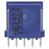 NEUTRAL AMPMODU Series Straight Through Hole Shrouded PCB Header 5 Contacts 2.54mm Pitch HE14