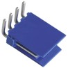 NEUTRAL AMPMODU Series Right Angle Through Hole PCB Header Shrouded 4 Contacts 2.54 mm Pitch HE14