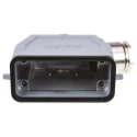 TE Connectivity HA Range Heavy Duty Power Connector Hood Aluminium Body IP65 Side Entry PG11 Thread for HTS 1-1102115-7
