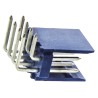 NEUTRAL AMPMODU Series Right Angle Through Hole PCB Header 8 Contact 2.54 mm Pitch 2 Row Shrouded HE14