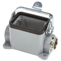 TE Connectivity HE Range Heavy Duty Power Connector Housing Surface Mount Base IP65 PG16 Thread Size 3 HE Series 1-1102248-2