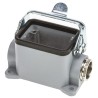 TE Connectivity HE Range Heavy Duty Power Connector Housing Surface Mount Base IP65 PG16 Thread Size 3 HE Series 1-1102248-2