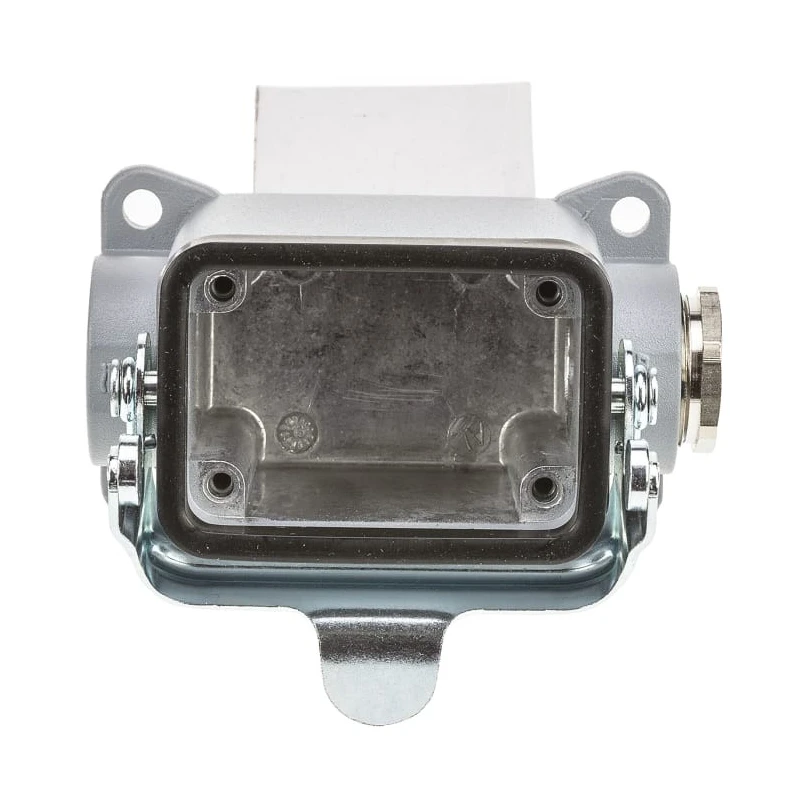 TE Connectivity HE Range Heavy Duty Power Connector Housing Surface Mount Base IP65 PG16 Thread Size 3 HE Series 1-1102248-2