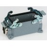 TE Connectivity HE Range Heavy Duty Power Connector Housing Surface Mount Base Die Cast Aluminium IP65 1-1102298-1