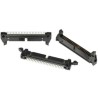 3M 3000 Series Straight Through Hole PCB Header 64 Contact 2.54 mm Pitch 2 Row Shrouded N3764-6302RB