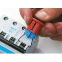 Brady Red 1-Lock Lockout Glass Reinforced Nylon Miniature Circuit Breaker Switch Lockouts 7.14mm 090847