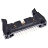 3M 3000 Series Straight Through Hole Shrouded PCB Header 24 Contacts 2.54mm Pitch 2 Row N3627-6202RB
