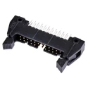 3M 3000 Series Straight Through Hole Shrouded PCB Header 24 Contacts 2.54mm Pitch 2 Row N3627-6202RB