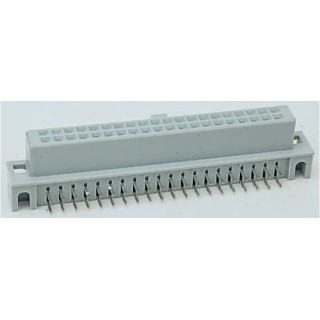 3M 5100 Series Right Angle Through Hole PCB Socket, 50-Contact, 2 Row, 2.54 mm Pitch, 12A, 1kV Voltage 5150-B7A2 PL