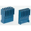 TE Connectivity AMPMODU HE14 Female Connector Housing 2.54 mm Pitch 16 Way 2 Row Straight HE14