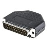 Amphenol Communications Solutions D-ST 25 Way Straight Cable D-Sub Connector Male 300V 7.5A L717D B25P ST1