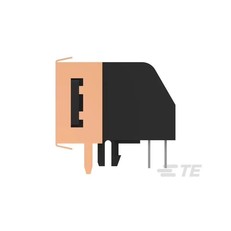 TE Connectivity 5555140 Series RJ25 Shielded Right Angle Female Modular Jack Connector Through Hole 1 Port 6 Way RJ25