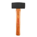 Facom Stainless Steel Head Lump Hammer with Ash Wood Handle, 1.25 kg 1262H.125