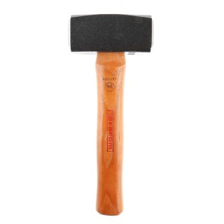 Facom Stainless Steel Head Lump Hammer with Ash Wood Handle, 1.25 kg 1262H.125