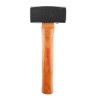Facom Stainless Steel Head Lump Hammer with Ash Wood Handle, 1.25 kg 1262H.125